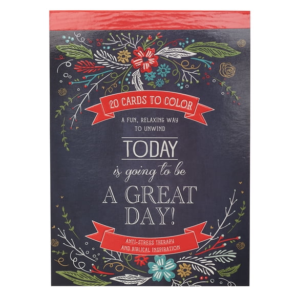 Today Is Going To Be A Great Day Coloring Postcards
