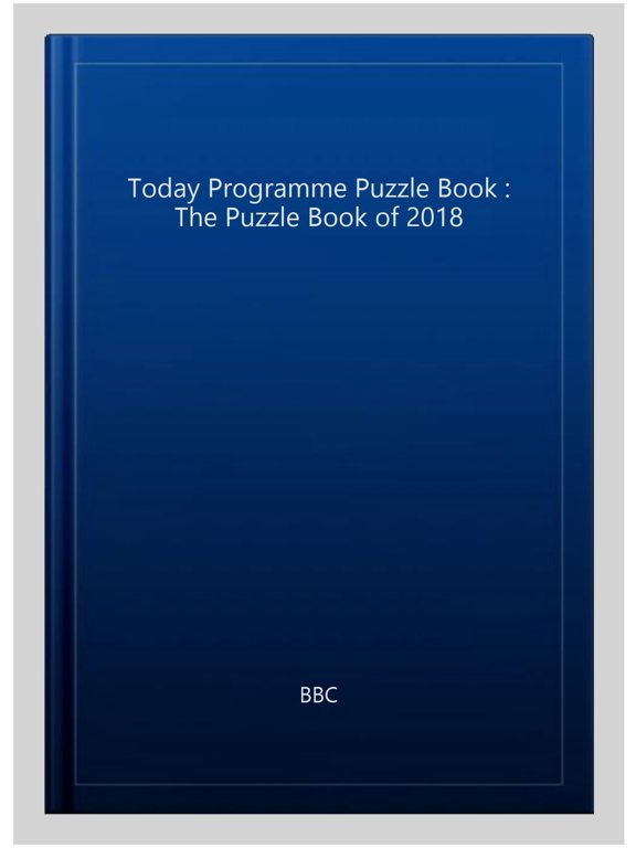 Today Programme Puzzle Book : The Puzzle Book of 2018
