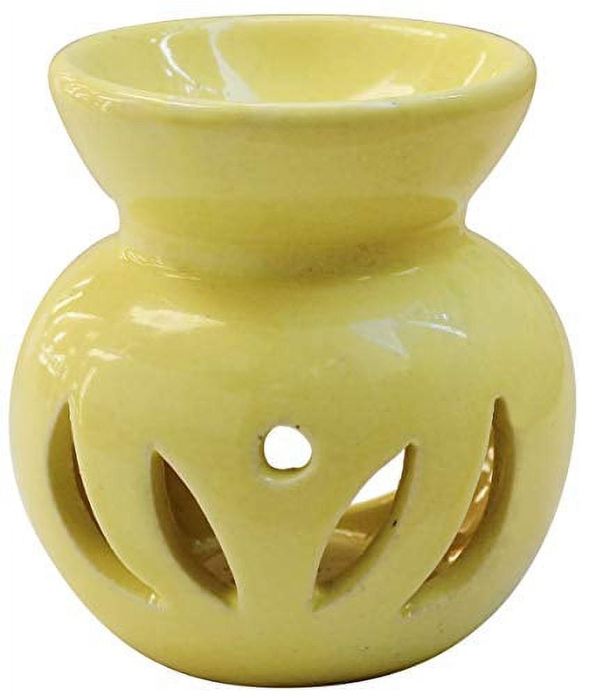 Bobolyn Ceramic Electric Wax Melt Warmer Candle Wax Warmer Burner Melt Wax  Cube Melter Fragrance Warmer- Ideal Gift for Wedding, Spa and Aromatherapy,  White 