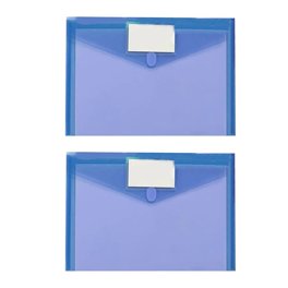 Waterproof Document Sleeves Sooez 10 Pack Plastic Envelopes Poly ...