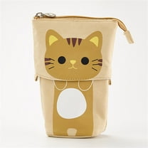 Retractable Pencil Case Stationery Storage Bag Cute Pen Bags