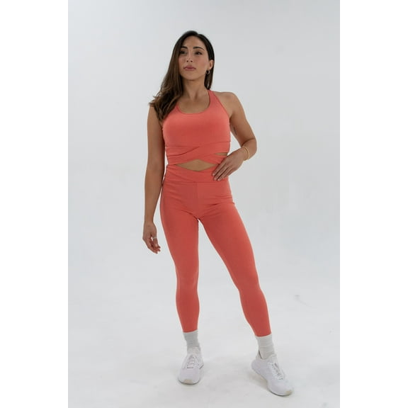 Today Sports Bra and Leggings Set - Pink