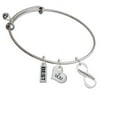 thumbnail image 1 of Today Tomorrow Infinity Sign Mom Heart Expandable Bangle Bracelet, 1 of 1