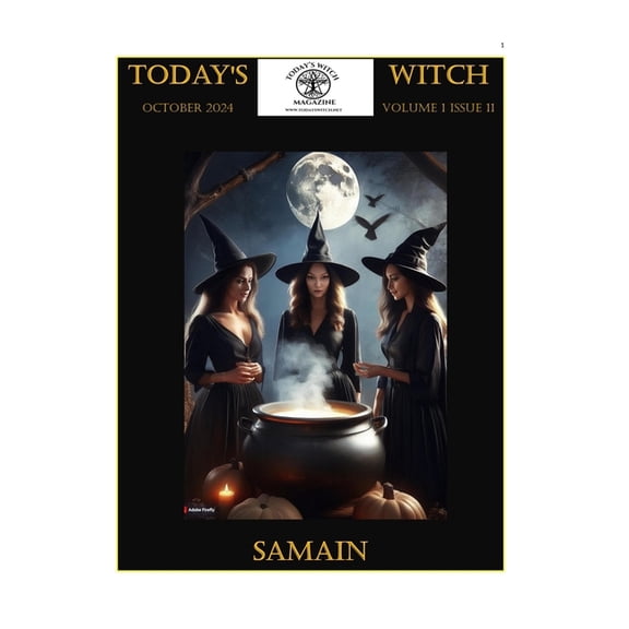 Today's Witch - Volume 1 Issue 11 - Samhain - October 2024, (Paperback)