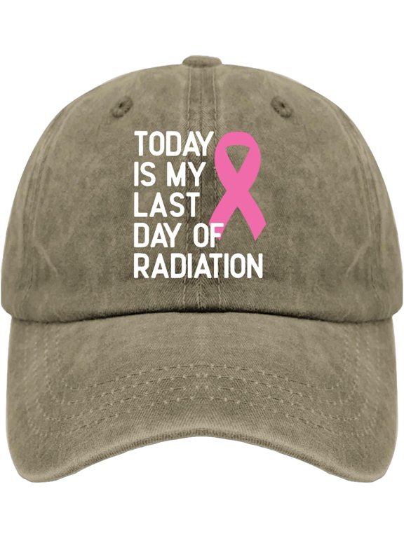 Today is My Last Day of Radiation Cap Mexico Hat Mens Beach Hat Gifts for Her Hiking Caps