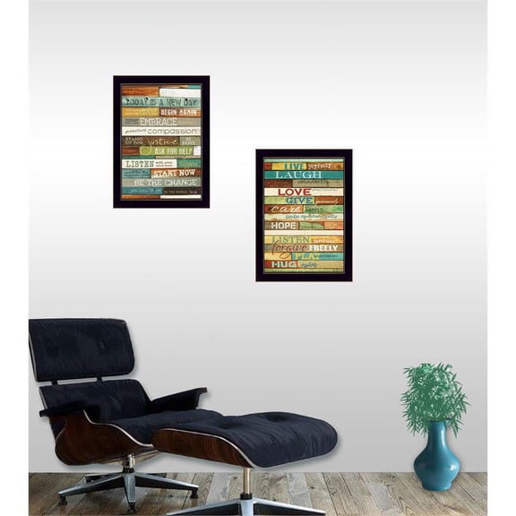 TrendyDecor4U Today Is A New Day Collection By Marla Rae Wall Art V253-712