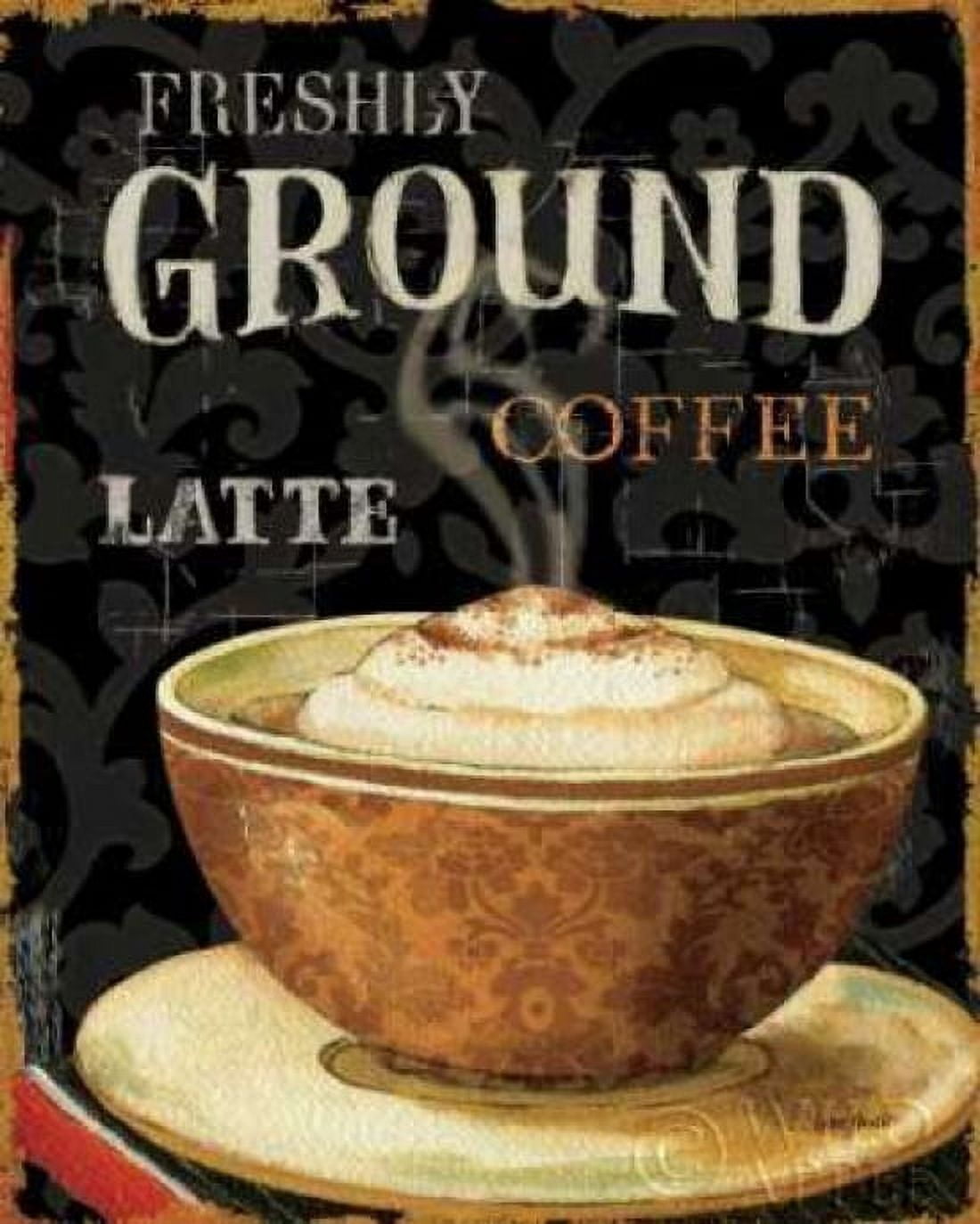 Today s Coffee II Canvas Art - Lisa Audit (24 x 30)