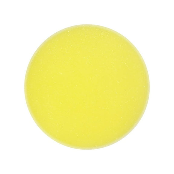 1pcs Car Sponge Detailing Applicator Pads 4 Inch Soft Practical Car Polishing Wax Applicator Pads for Clean Car Vehicle Auto Glass (Yellow)