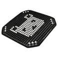 thumbnail image 1 of Natural Wood Beaded Seat Cover Pad Mat Comfy Cool Summer Massage Seat Cushion (Square) Medium Size for Car, Sedan,SUV Office Chair, 1 of 3