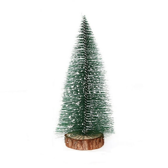 Mini Christmas Tree Mini Snow Frost Trees Small Christmas Tree Little Christmas Tree Tiny Christmas Tree Mini Holiday Tree Mini Xmas Tree Desk Party Decor Resin Dark Green