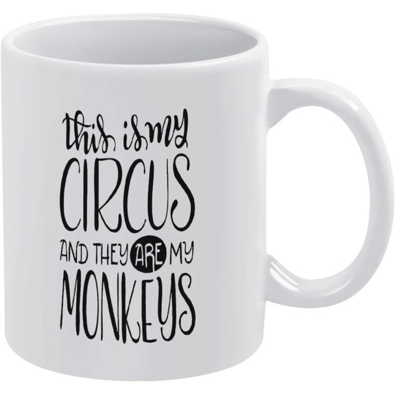 Today's Goal Keep The Tiny Humans Alive 11 Oz Ceramic Mark Mug Novelty Coffee Cup 24oc05maA231
