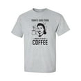 thumbnail image 1 of Today's Good Mood...Coffee Adult Short Sleeve T-shirt, 1 of 4