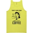 thumbnail image 1 of Today's Good Mood...Coffee Neon Tank Top, 1 of 1