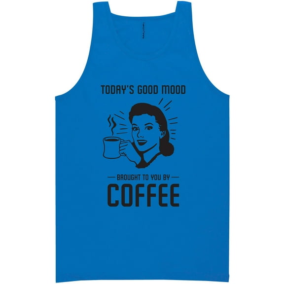 Today's Good Mood...Coffee Neon Tank Top