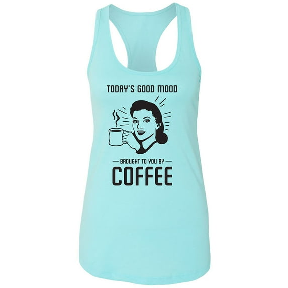 Today's Good Mood...Coffee Racerback Tank