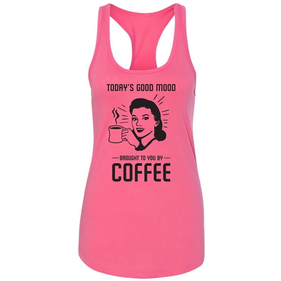 Today's Good Mood...Coffee Racerback Tank
