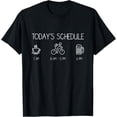 thumbnail image 1 of Today's Schedule - Cycling Mountain Biking Bike T Shirt T-ShirtPure cotton short-sleeved shirts for both men and women, 1 of 6