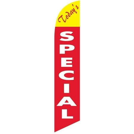 Today's Special Feather Banner Swooper Flag - Replacement FLAG ONLY