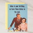 thumbnail image 1 of Today's Your Day, Wife Birthday Greeting Card, Funny & Offensive, 5x7 in. by Wholesalegreetingcards.co, 1 of 4