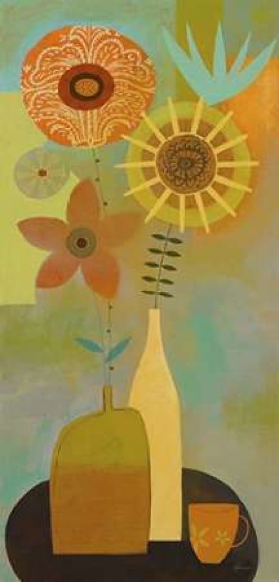 Todays Bouquet 2 Canvas Art - Richard Faust (10 x 20)