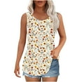 thumbnail image 1 of Todays Daily Women Blouses Sexy Summer Tops For Plus Size Women 2026 Trendy White Cotton Tank Tops For Women Loose Fit Boho Tunic Tops For Women 2X, 1 of 6