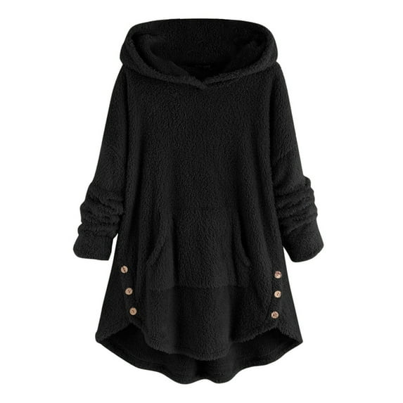 Todays Daily Deals Clearance Sherpa Lined Jacket Women Long Sleeve Plush Outwear Fuzzy Jackets Solid Color Cardigan Fashion 2025 Winter Wool Coat Chunky Sweater