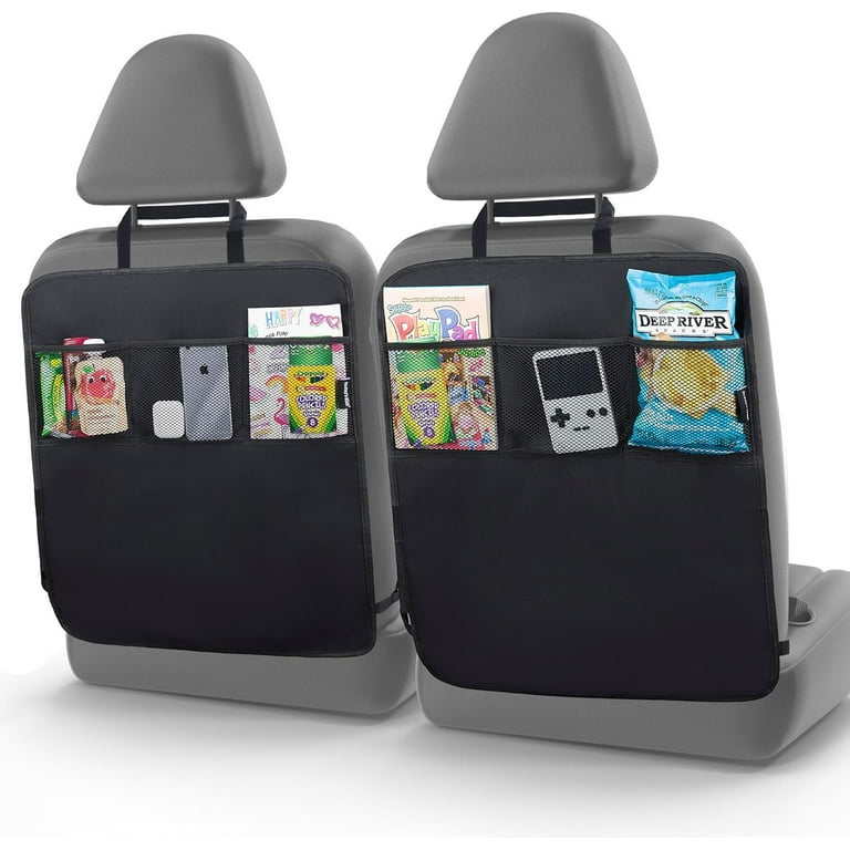 Todays Kids Car Seat Protector 2-Pack Waterproof Backseat Kick Mat