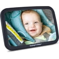 thumbnail image 1 of Todays Kids Baby Car Mirror for Back Seat Rear Facing - 360-Degree Adjustable Backseat Baby Mirror for Car, Extra Wide & Crystal Clear Car Mirror Baby Rear Facing Seat - Fully Assembled Shatterproof, 1 of 7