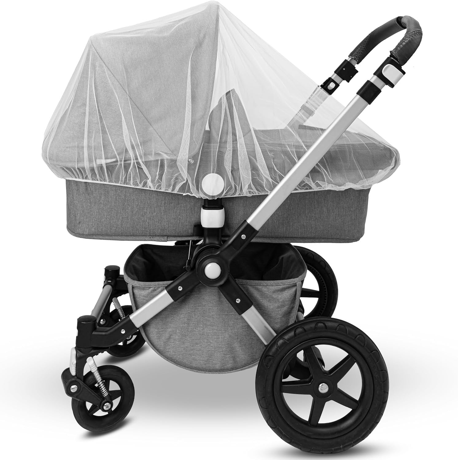 Todays Kids Baby Stroller Net - Breathable Mesh & Multi-Use Bassinet Stroller Cover - Baby Travel Gear for Strollers, Bassinets, Cradles, Playards, & Pack N Plays