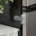 thumbnail image 1 of Todays Kids Child Proof Refrigerator Lock - Easy to Install Child Lock for Fridge, Open Normal Feature - One Hand Operation Freezer Lock, No Tools Needed - Secure Fridge Lock, Wide Application, 1 of 7
