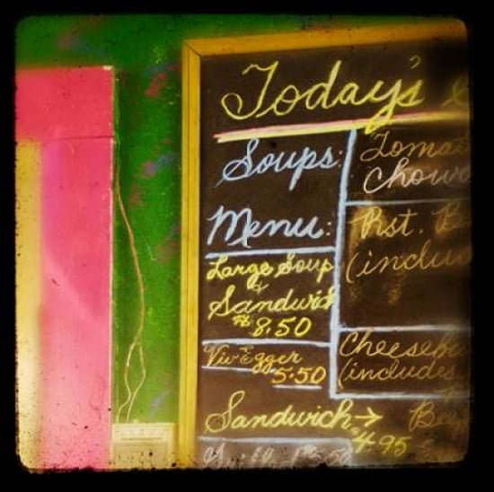 Todays Menu Canvas Art - Roberta Murray (24 x 24)