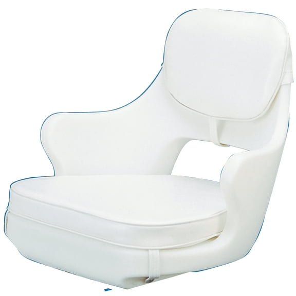 Todd 85-1538 Chesapeake Model 500 White Boat Helm Seat Chair