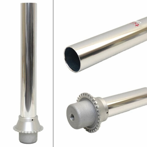 Todd Boat Post With Base | Stainless Steel / Aluminum / 24 1/2 Inch