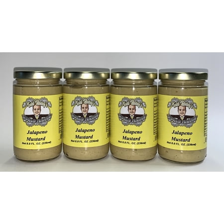 Todd Bosley's World Famous Jalapeno Mustard (4 Pack)