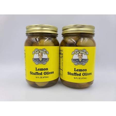 Todd Bosley's World Famous Lemon Stuffed Olives 2 Pack