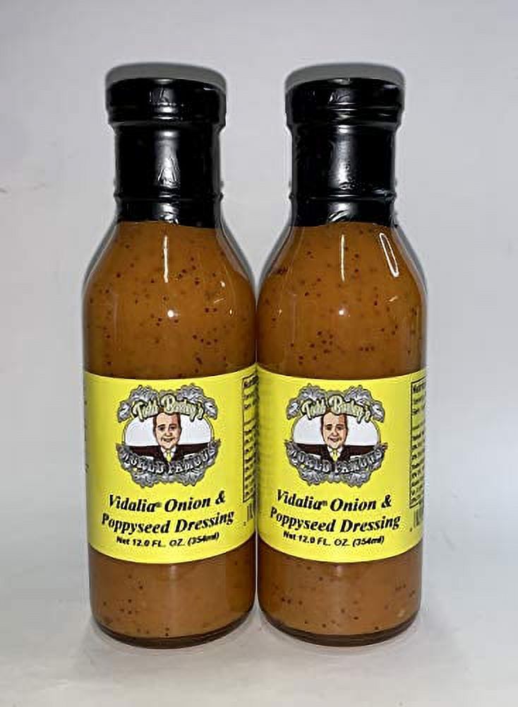 Todd Bosley's World Famous Onion & Poppyseed Dressing (2 Pack
