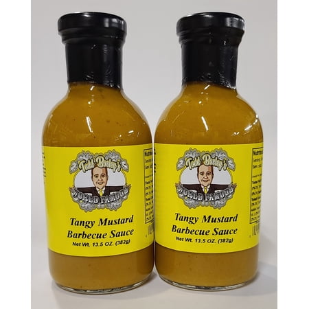 Todd Bosley's World Famous Tangy Mustard Barbecue Sauce (2 Pack)