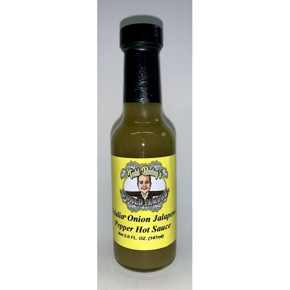 Todd Bosley's World Famous Vidalia Onion Jalapeno Pepper Hot Sauce