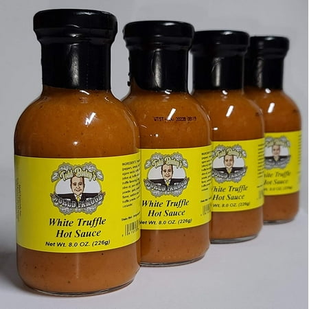 Todd Bosley's World Famous White Truffle Hot Sauce-4 Pack