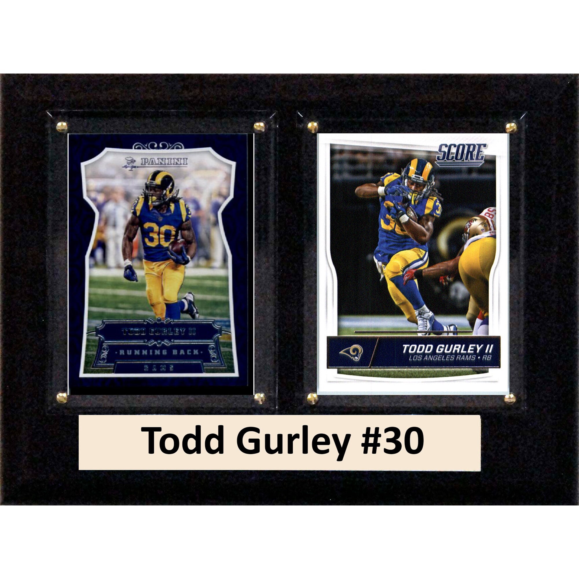 Todd Gurley II Rams 6'' x 8'' Plaque - Walmart.com