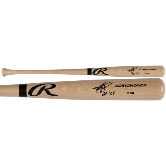 Todd Helton Colorado Rockies Autographed Rawlings Pro Blonde Bat with "HOF 2024 " Inscription - Fanatics Authentic Certified