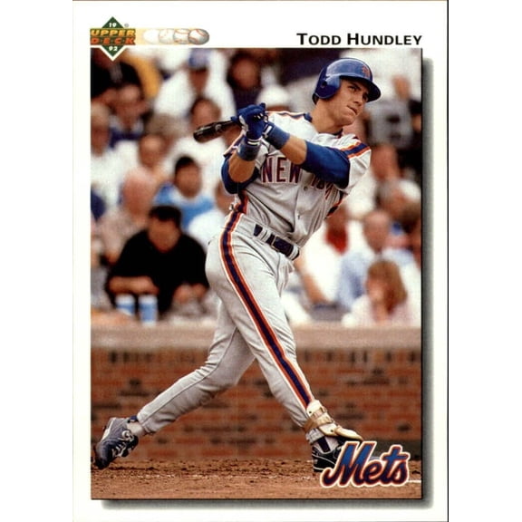 Todd Hundley 1992 Upper Deck MLB #260 Baseball Card New York Mets