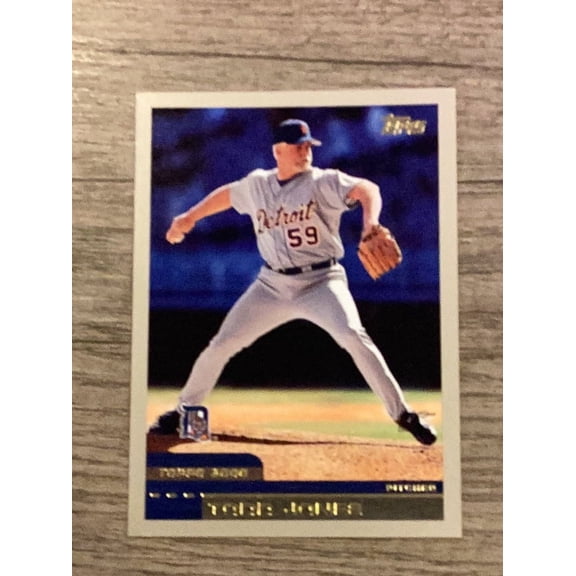Todd Jones Detroit Tigers MLB 2000 Topps 117