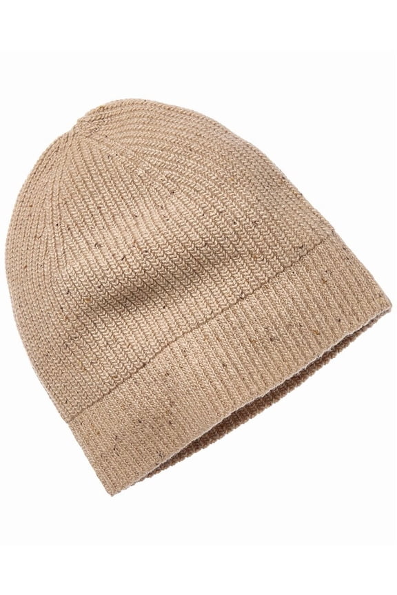 Donegal Wool-Blend Beanie, os, Beige