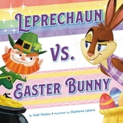 Leprechaun vs. Easter Bunny Board Book