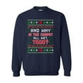 thumbnail image 1 of Todd Vacation Carpet Is Wet Movie Ugly Christmas Gift Funny DT Novelty Crewneck Sweatshirt, 1 of 2