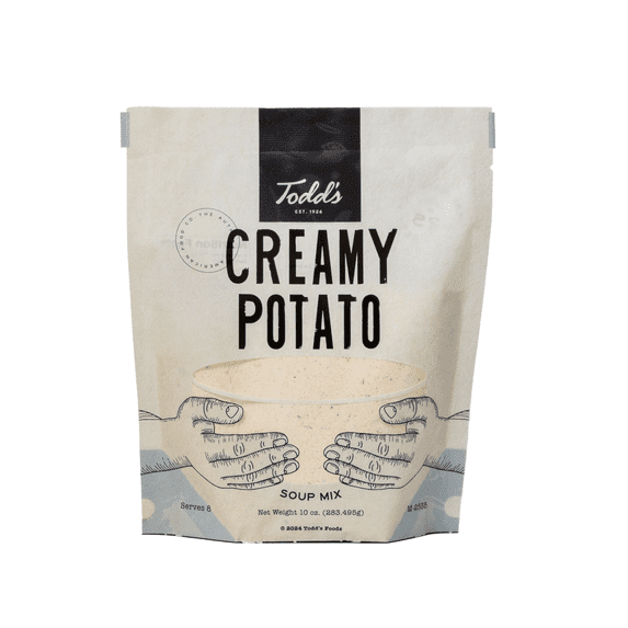 Todd’s Creamy Potato Soup Mix 10 oz Bag