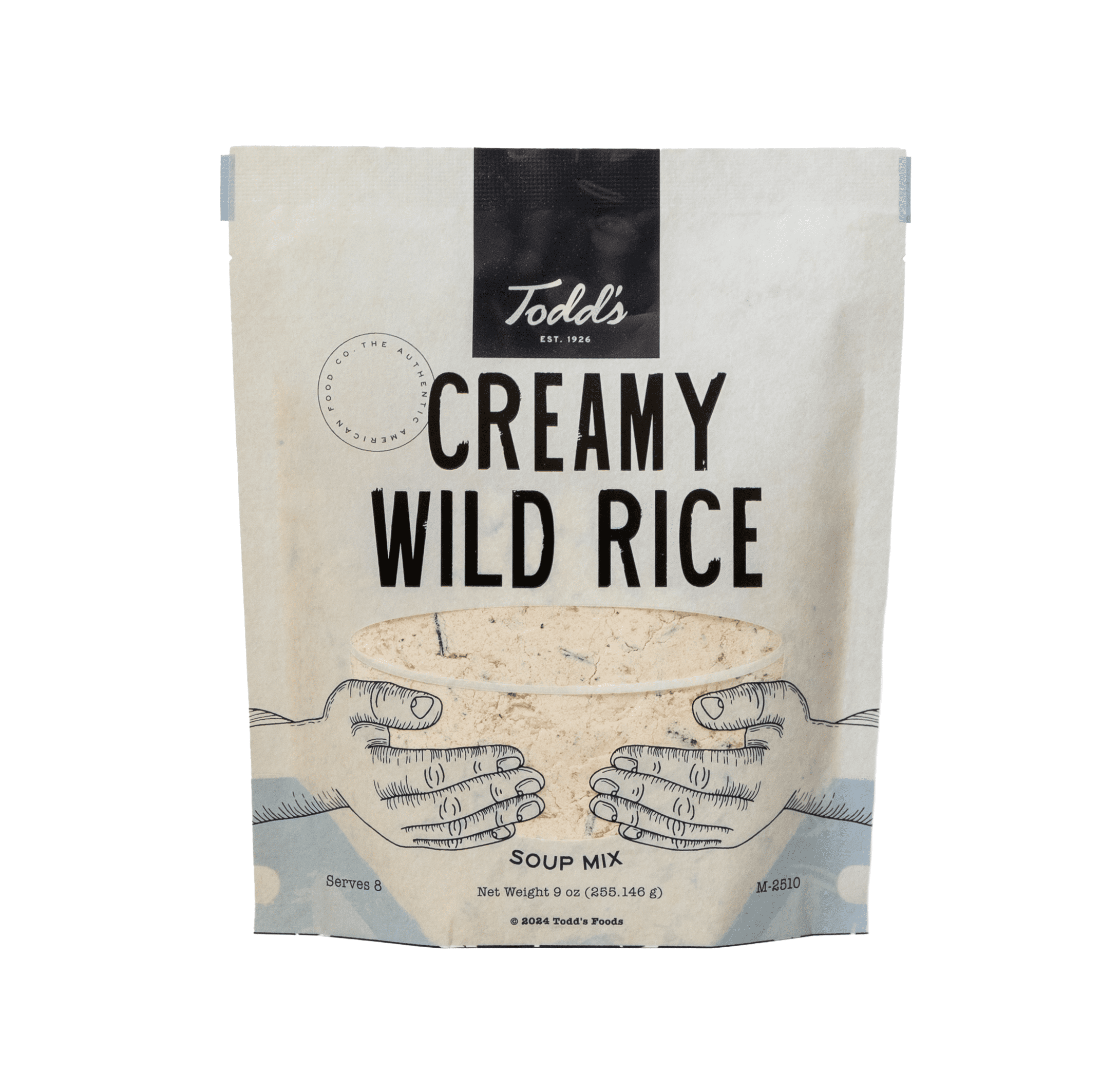 Todd’s Creamy Wild Rice Soup Mix 9 oz Bag