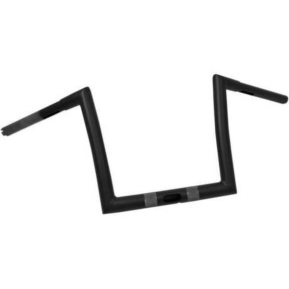 Todd's Cycle 0601-3984 1 1/4in. Handlebar - 10in. Ape - Flat Black