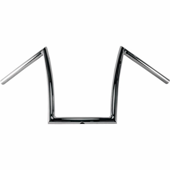 Todd's Cycle SB12-1 1in. Stripper Handlebar - 12in. - Chrome